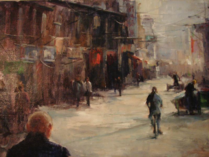 7:30AM, Street Scene, China deep zoom