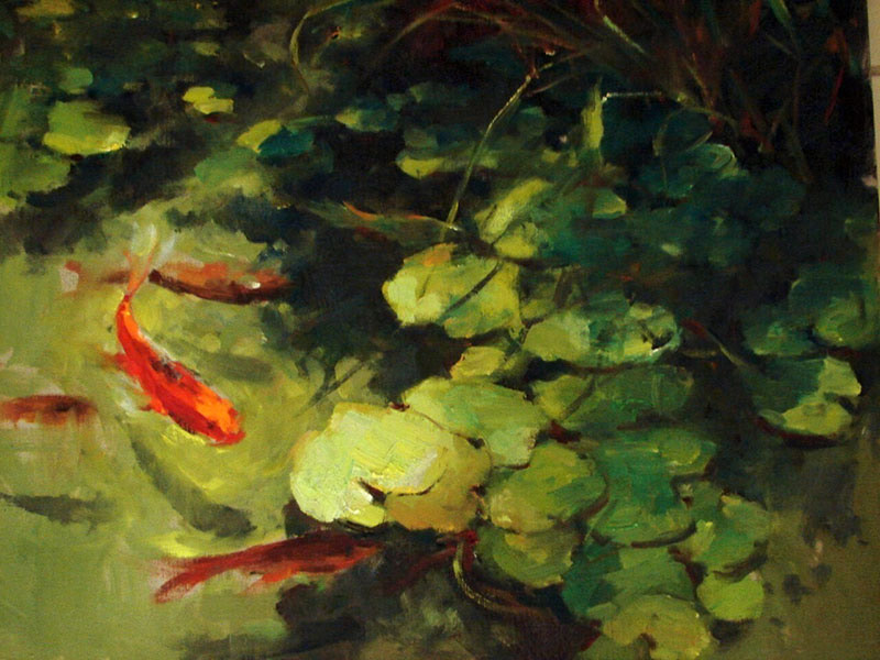 Koi Pond deep zoom