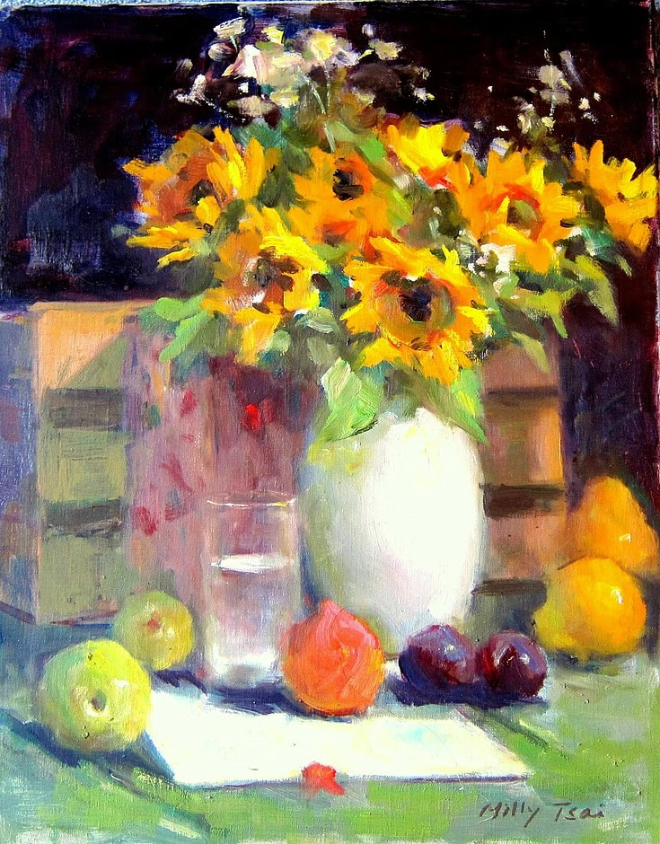 Sunflowers and Fruit deep zoom
